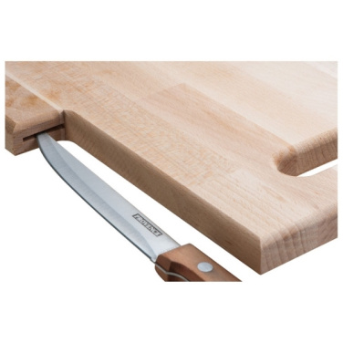 Logotrade promotional merchandise picture of: Wooden board with knife LIZZANO