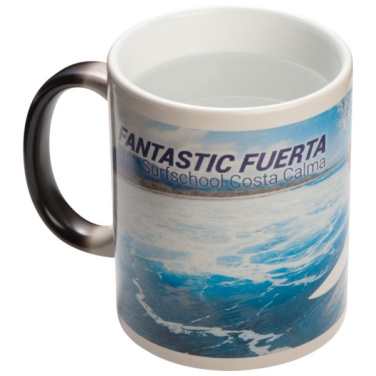 Logo trade corporate gifts picture of: Colour-changing sublimation mug SIRMIONE 300 ml