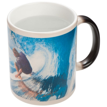 Logotrade advertising products photo of: Colour-changing sublimation mug SIRMIONE 300 ml