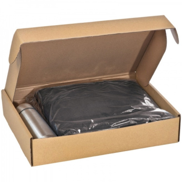 Logo trade advertising products picture of: Set fleece blanket and thermal flask LIVERPOOL