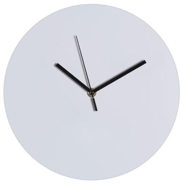 Logo trade promotional gifts image of: Wall clock with allover clock face VENICE