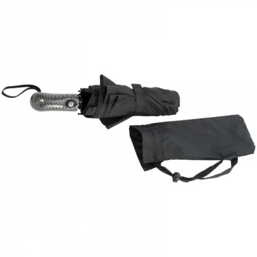 Logo trade promotional giveaways picture of: Umbrella with storm function BIXBY