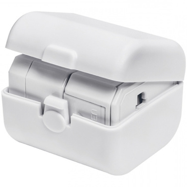 Logo trade promotional item photo of: Travel adapter PERU