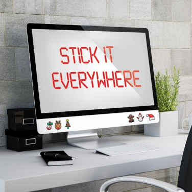 Logo trade promotional item photo of: Christmas sticker (single pc) TORONTO