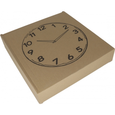 Logo trade promotional products picture of: Slate wall clock GRAZ