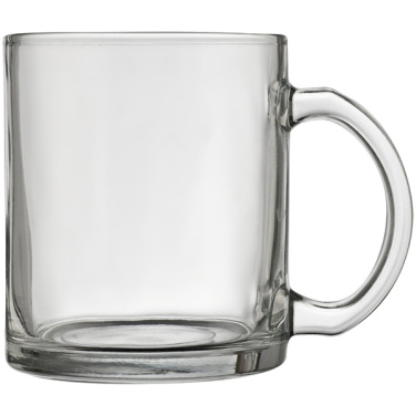 Logo trade promotional giveaways picture of: Glass mug LIMERICK 300 ml