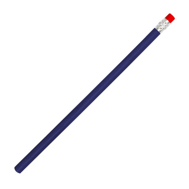 Logo trade promotional gifts picture of: Pencil with eraser HICKORY