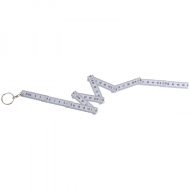 Logotrade promotional product picture of: Keyring with 0,5m ruler