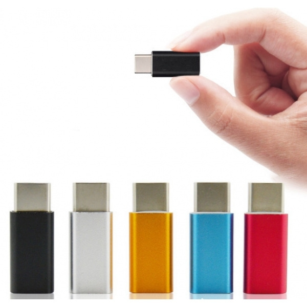 Logo trade promotional merchandise photo of: Type-C/micro USB adapter