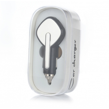 Logo trade promotional products picture of: Dual USB Car Charger