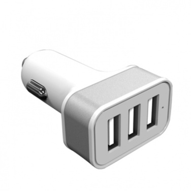 Logo trade promotional items picture of: Car Charger with 3 USB ports