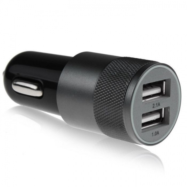 Logo trade promotional product photo of: Metal car charger