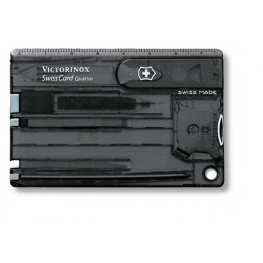 Logo trade promotional gifts image of: SwissCard Quattro Victorinox