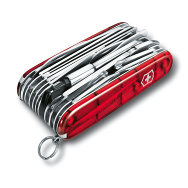 Logo trade promotional item photo of: Pocket knife SwissChamptransparent Victorinox