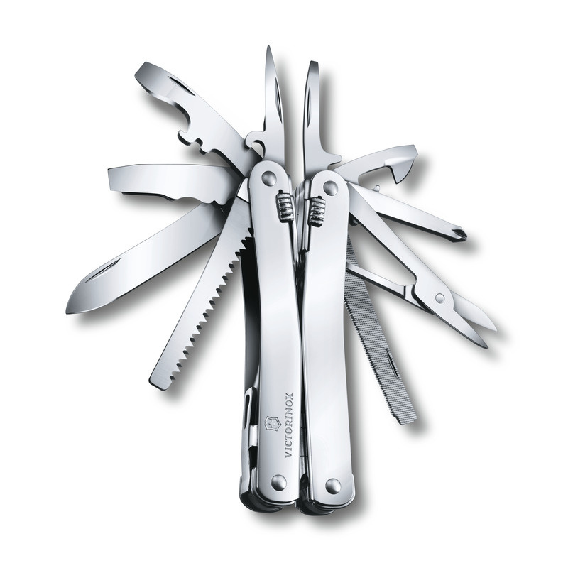 Logo trade corporate gifts picture of: SwissTool Spirit X - 25 tools Victorinox