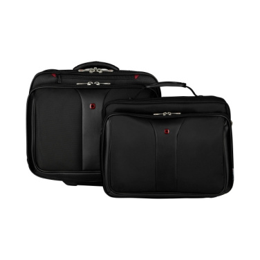 Logo trade promotional giveaways image of: Wheeled business case Wenger Patriot 17''