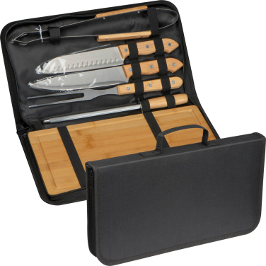 Logo trade promotional gift photo of: Barbecue set EINDHOVEN