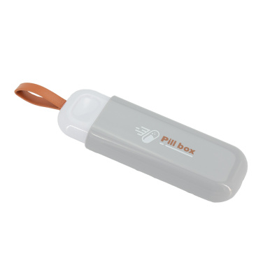 Logo trade promotional giveaways image of: Pillbox