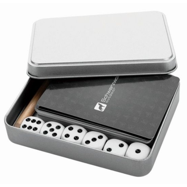 Logotrade promotional products photo of: Games set YARRA Schwarzwolf