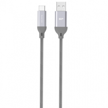 Logo trade promotional items picture of: Nylon data transfer cable LK30 Type - C Quick Charge 3.0