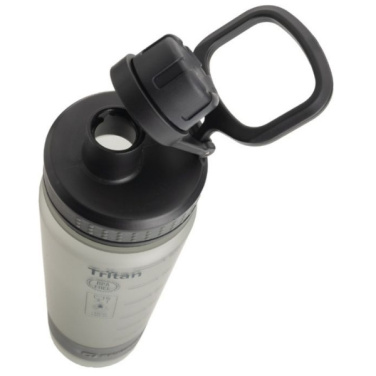 Logo trade promotional items picture of: Drinking Bottle KIBO 800 ml Schwarzwolf