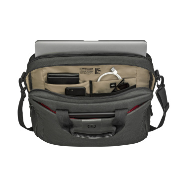 Logotrade promotional giveaway picture of: Laptop bag Wenger MX ECO Brief 16''