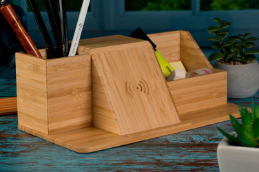 Logo trade corporate gifts picture of: Desk organizer LUBLIN