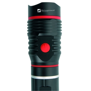 Logo trade promotional gift photo of: Flashlight BIWA Schwarzwolf