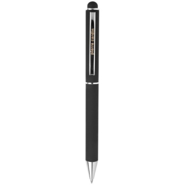 Logo trade promotional products picture of: Metal ballpoint pen, touch pen, soft touch CLAUDIE Pierre Cardin