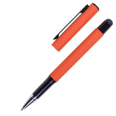 Logotrade promotional products photo of: Roller touch pen, soft touch CELEBRATION Pierre Cardin