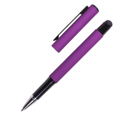 Logo trade corporate gifts image of: Roller touch pen, soft touch CELEBRATION Pierre Cardin