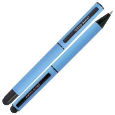 Logo trade corporate gift photo of: Writing set touch pen, soft touch CELEBRATION Pierre Cardin