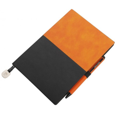 Logo trade promotional products picture of: Notepad A5 & ballpoint pen REPORTER Pierre Cardin