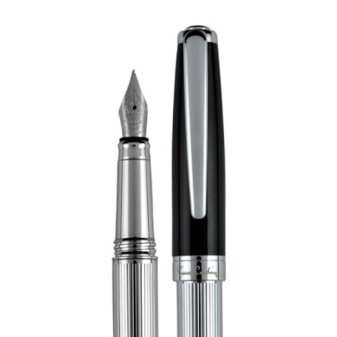 Logo trade advertising product photo of: Writing set ballpoint pen & fountain pen CHRISTOPHE Pierre Cardin