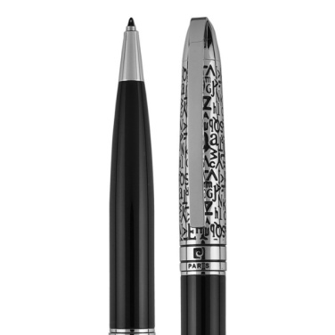Logo trade corporate gifts image of: Metal ballpoint pen JACQUES Pierre Cardin