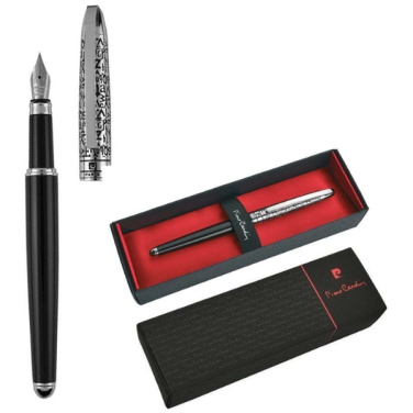 Logo trade business gifts image of: Fountain pen JACQUES Pierre Cardin