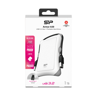 Logotrade promotional products photo of: Hard Disc Silicon Power Armor A30 2TB