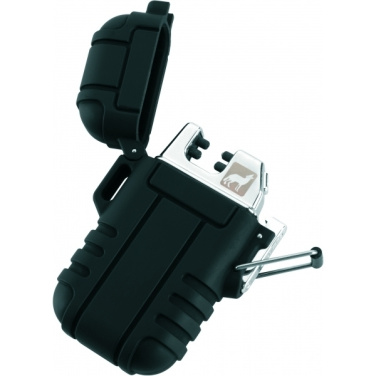 Logotrade promotional merchandise photo of: Ecological lighter SANFORD Schwarzwolf