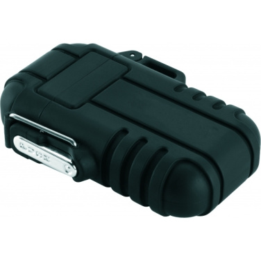 Logo trade promotional giveaway photo of: Ecological lighter SANFORD Schwarzwolf