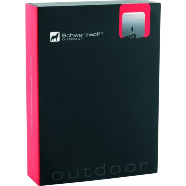 Logo trade promotional giveaway photo of: Ecological lighter SANFORD Schwarzwolf