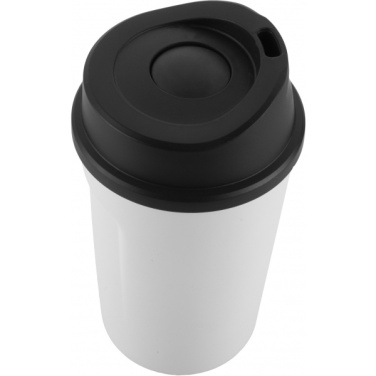 Logo trade promotional items image of: Thermo mug LIARD Schwarzwolf
