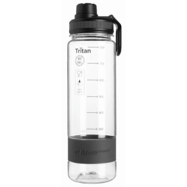 Logo trade promotional giveaway photo of: Drinking Bottle KIBO 800 ml Schwarzwolf