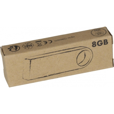 Logo trade promotional products image of: USB stick 8GB LANDEN