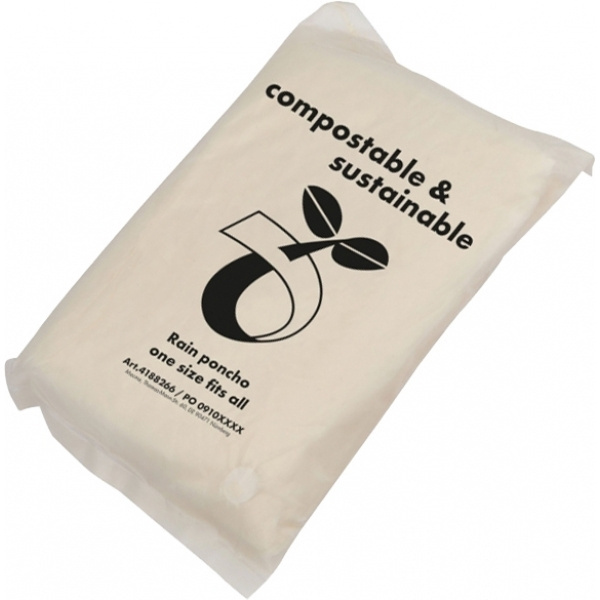 Logotrade advertising products photo of: Rain poncho FLEURUS