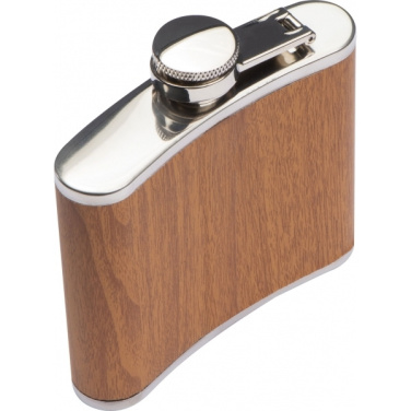 Logo trade corporate gifts picture of: Hip flask HOOGSTRATEN 170 ml