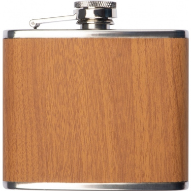 Logotrade promotional gift image of: Hip flask HOOGSTRATEN 170 ml
