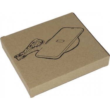 Logo trade promotional merchandise image of: Wireless charger MONS