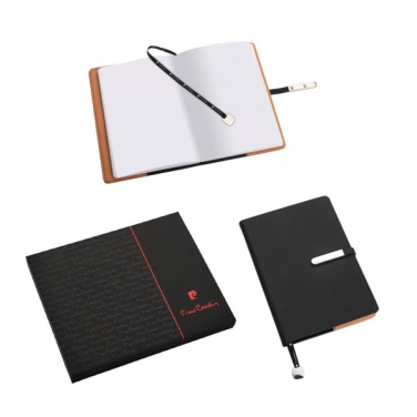 Logo trade promotional merchandise photo of: Notebook A5 Pierre Cardin ELEGANCE