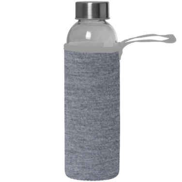 Logo trade promotional item photo of: Glass bottle KLAGENFURT 500 ml