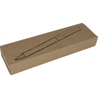 Logo trade advertising products image of: Twist-ballpen metal and cork LILLEHAMMER